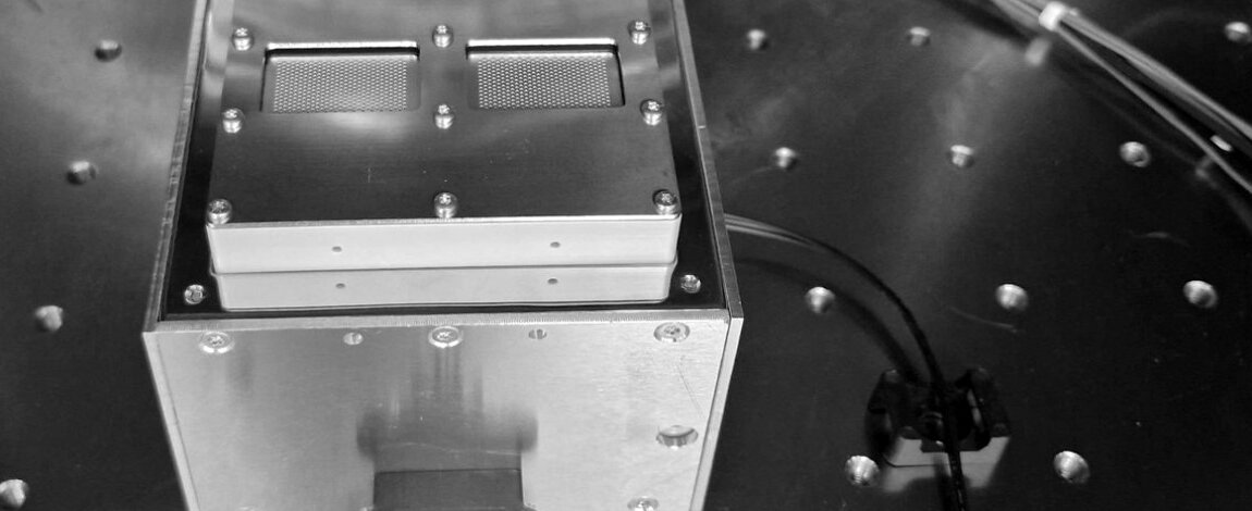ATHENA NANO in the vacuum chamber